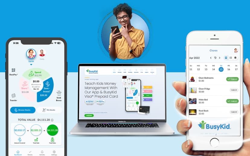 plexbit portfolio busy kid poster image