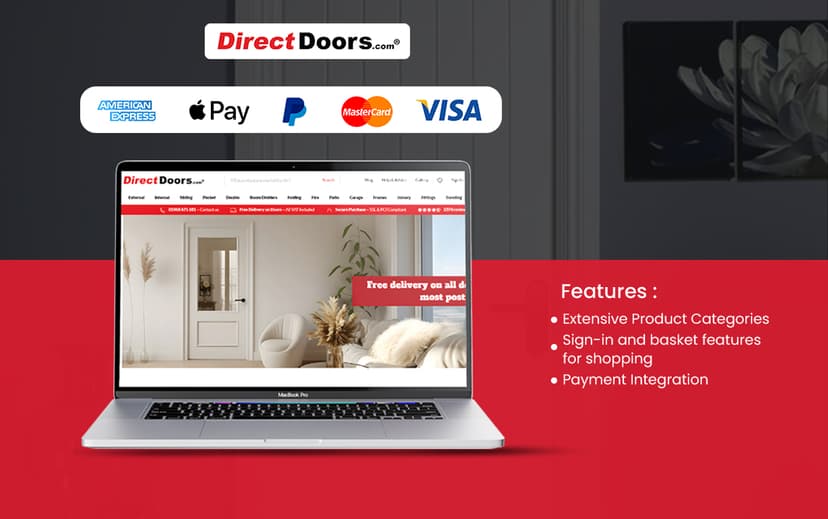 Online store to shop fire doors, frames, and joinery built by Plex Bit